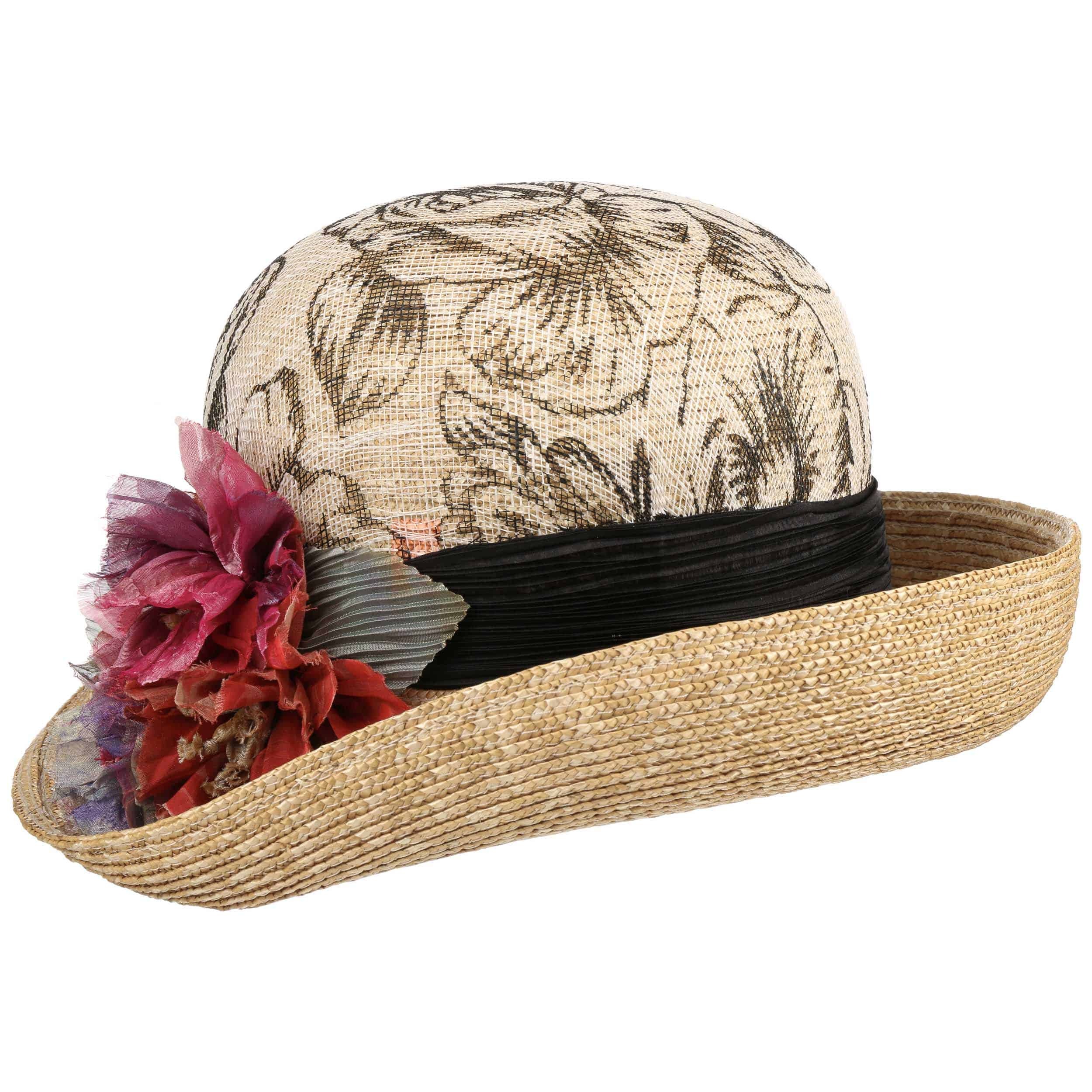 Sisal Flower Straw Hat by GREVI £216.95