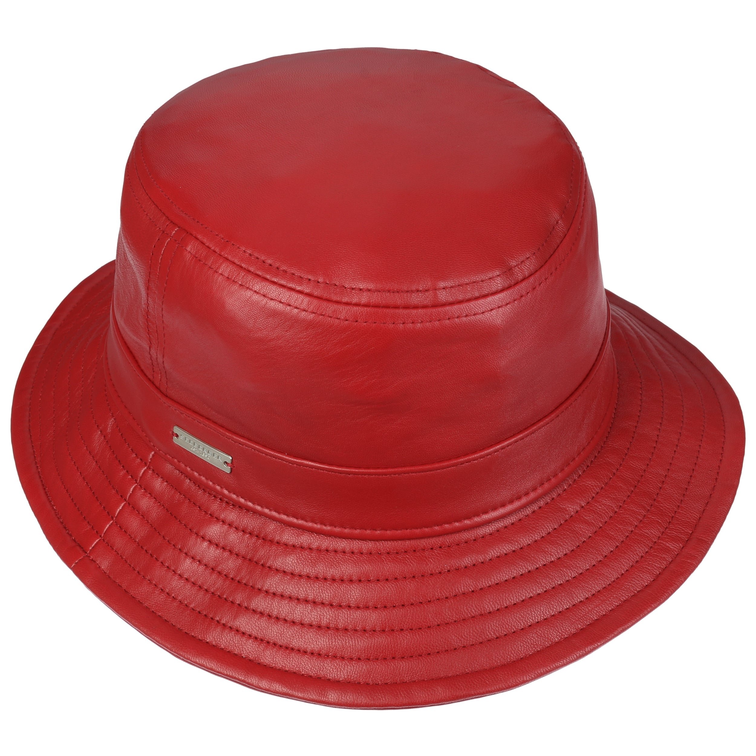 Spencer Bucket Leather Hat by Seeberger 