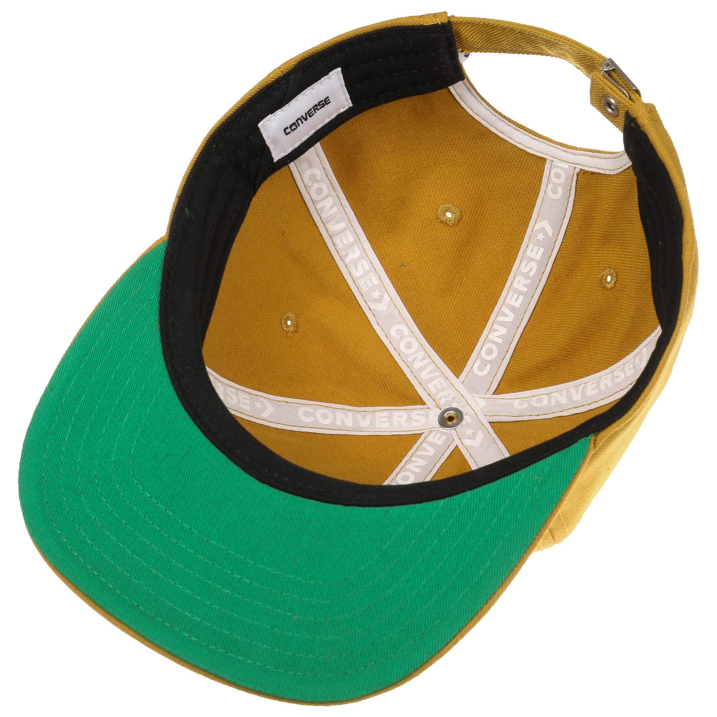 Yellow Chuck Taylor Hat Mũ Converse Tipoff Chuck Taylor Patch