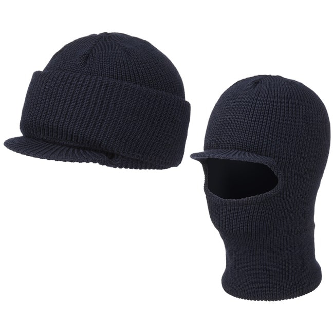 balaclava hat with peak