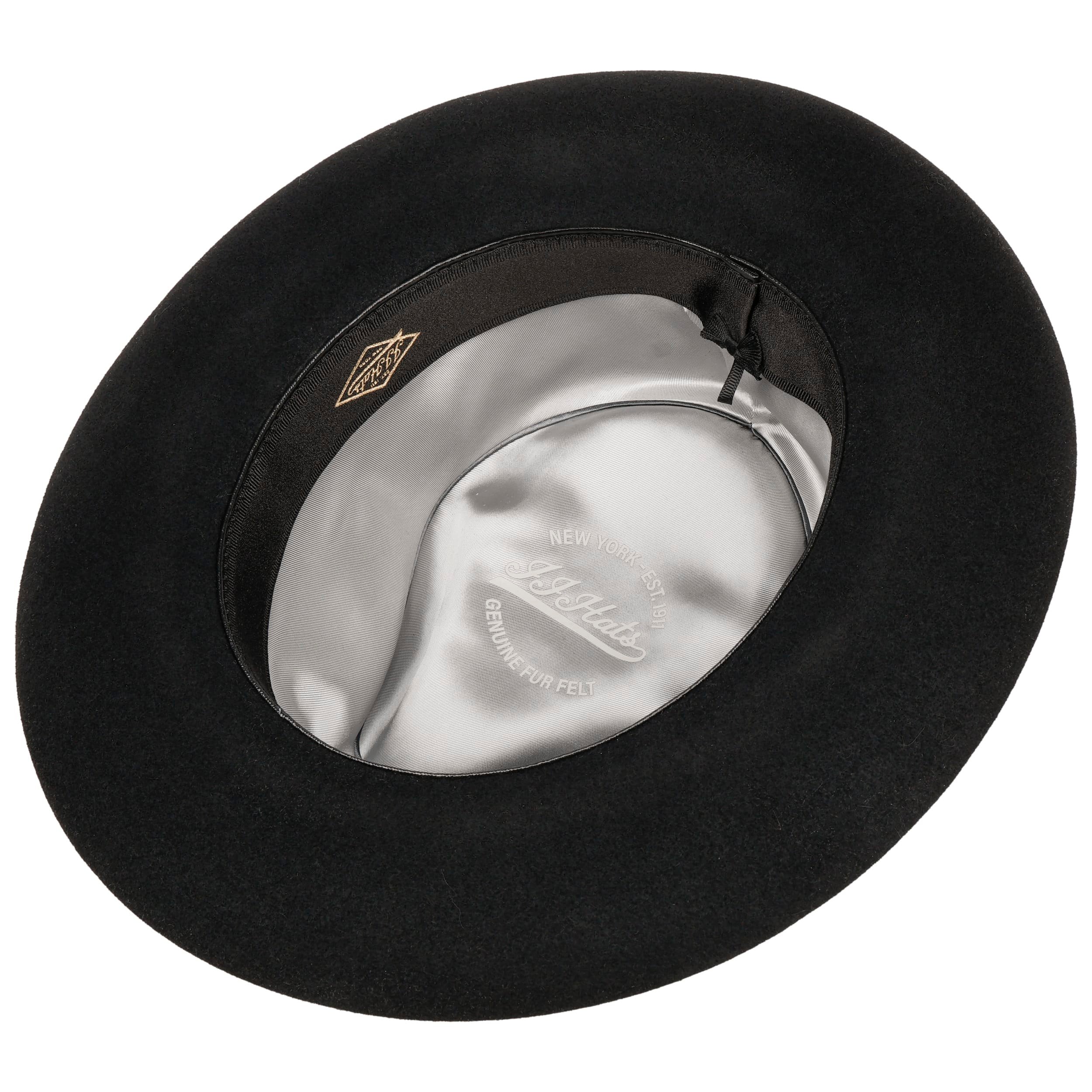 Stoakley Fur Felt Fedora Hat by JJ Hats - £238.95