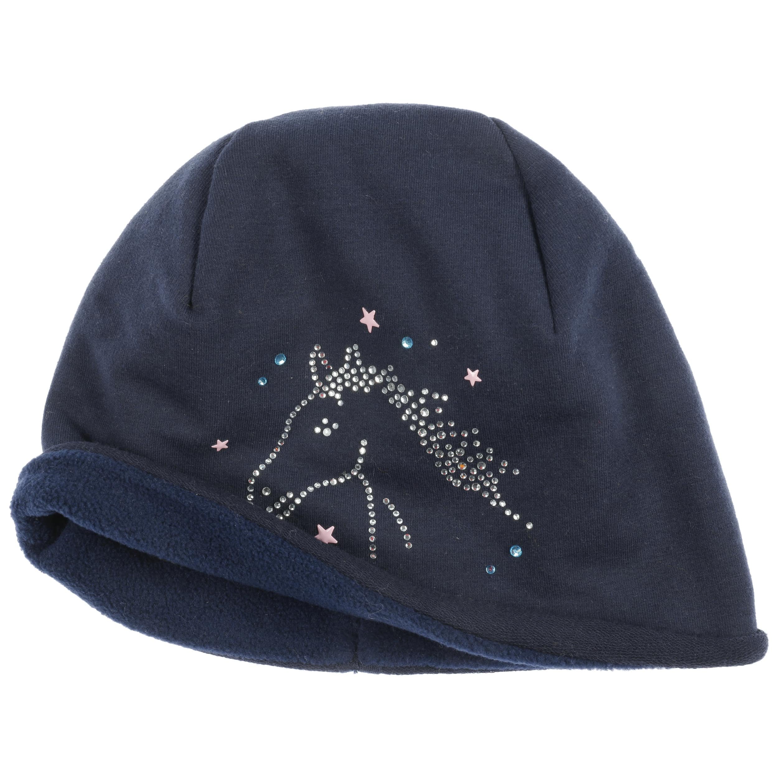 Tamara Horse Kids Beanie Hat by maximo Col. Navy, Size 47-49 cm