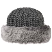 Taria Knit Hat with Faux Fur by Gebeana - £71.95