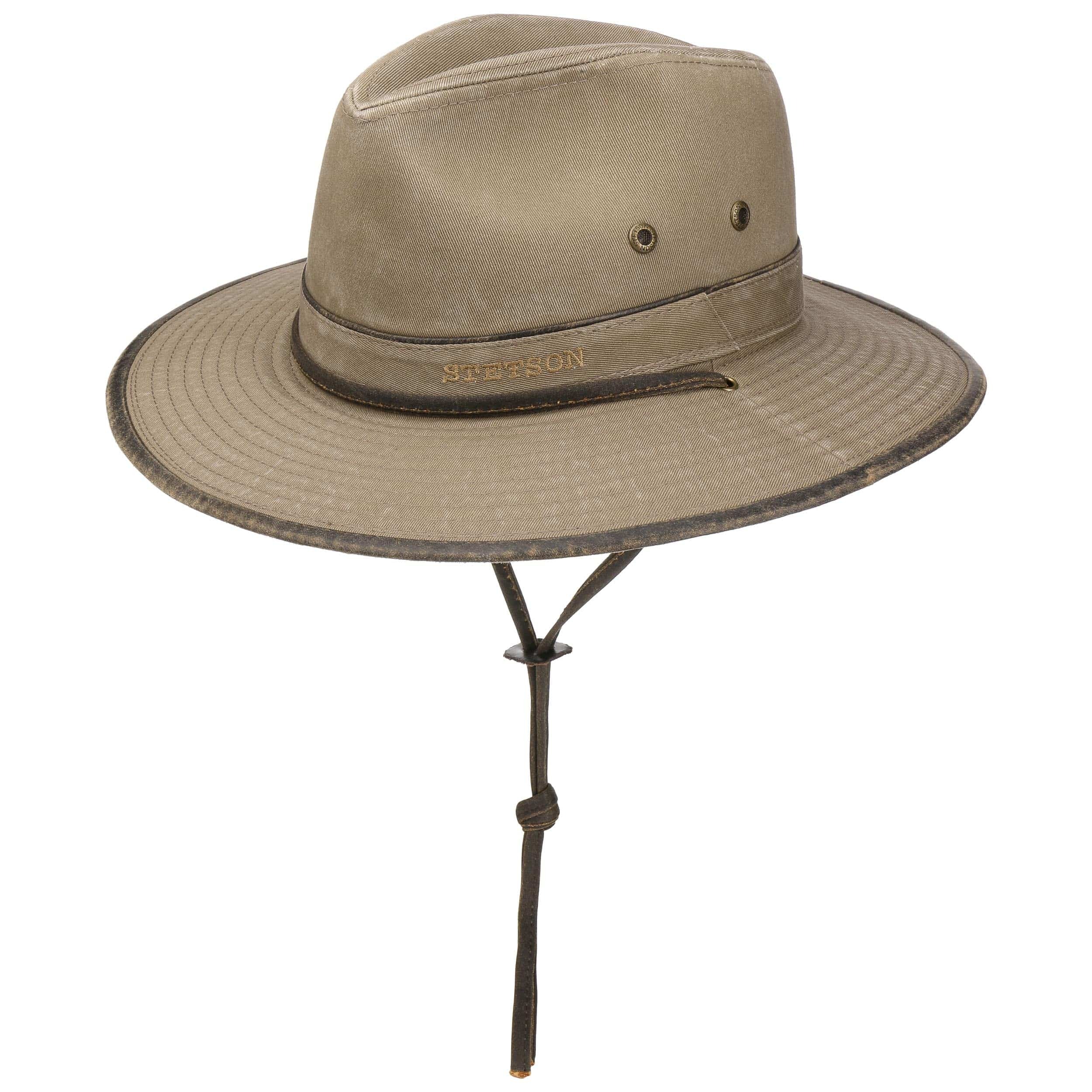 Tarnell Traveller Cotton Hat by Stetson - 59,00