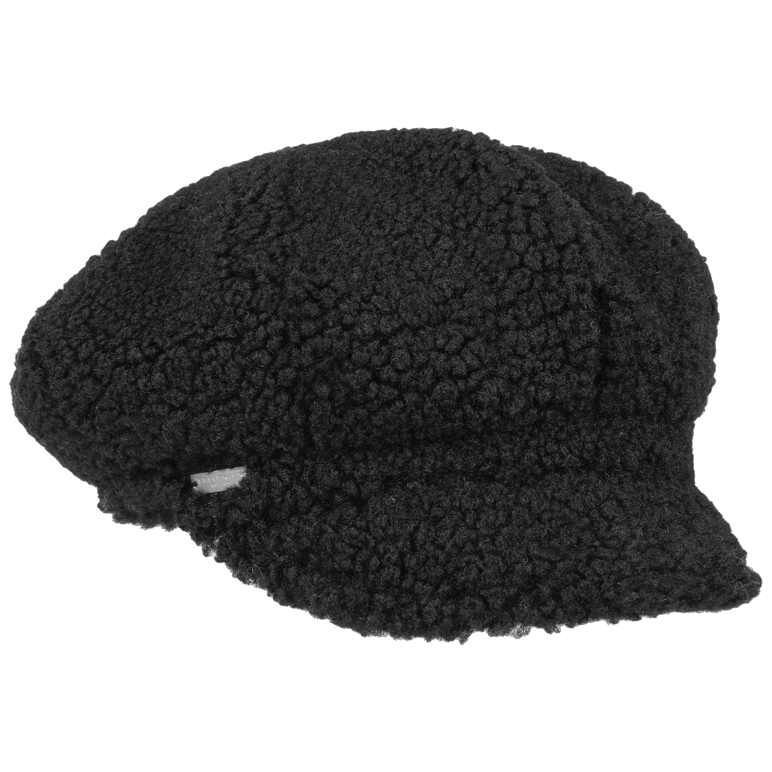 Teddy Fur Newsboy Cap by Seeberger £40.95