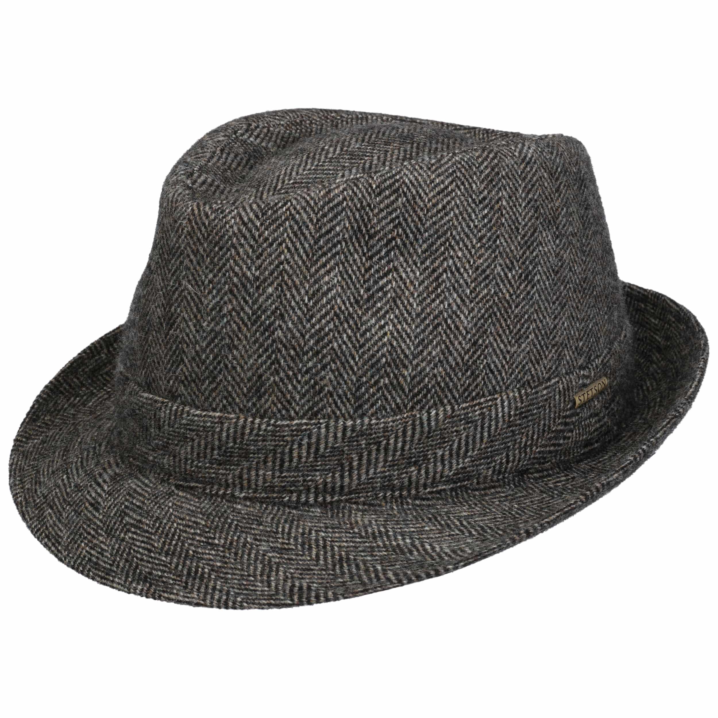 Stetson herringbone fedora on sale