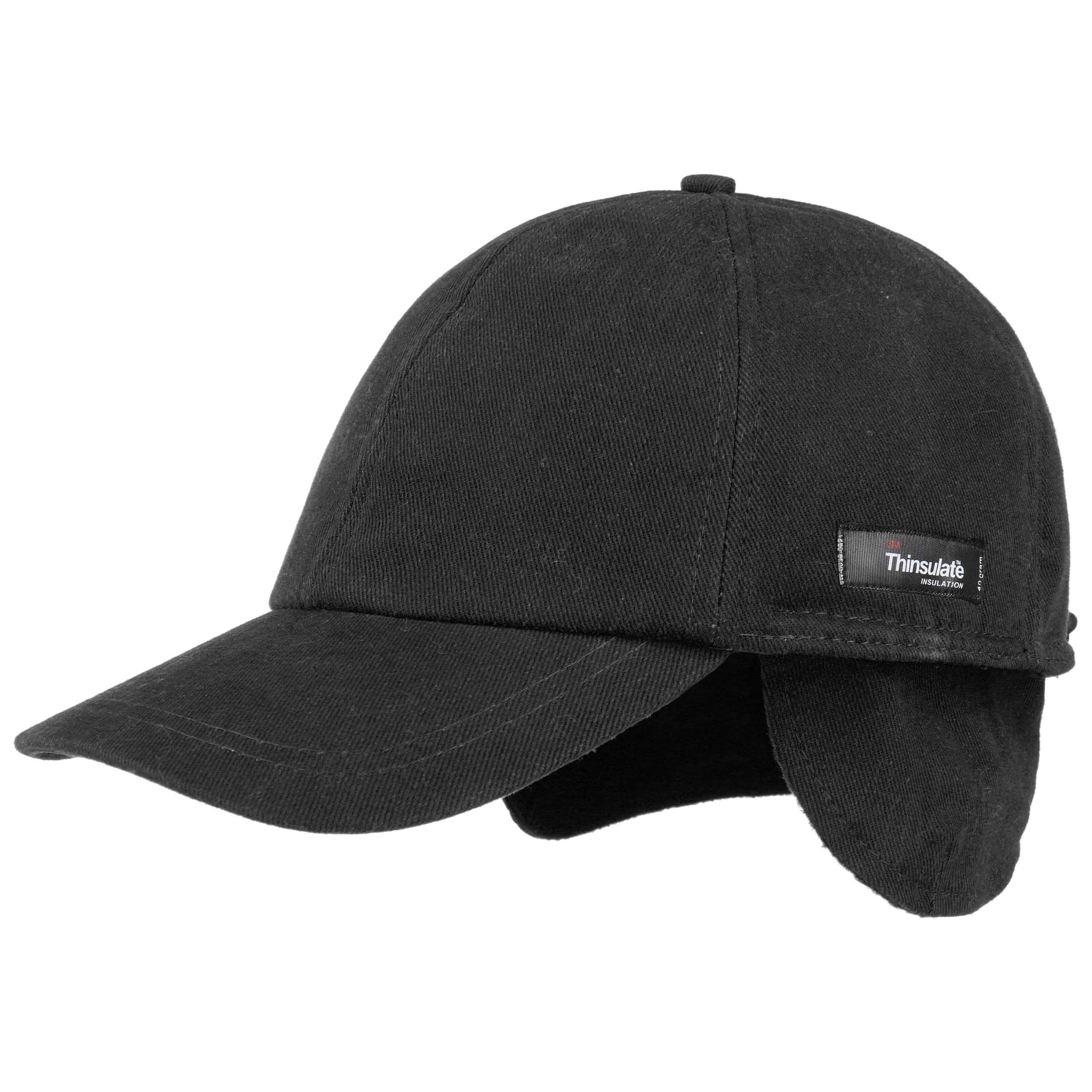 Insulated baseball cap with cheap ear flaps