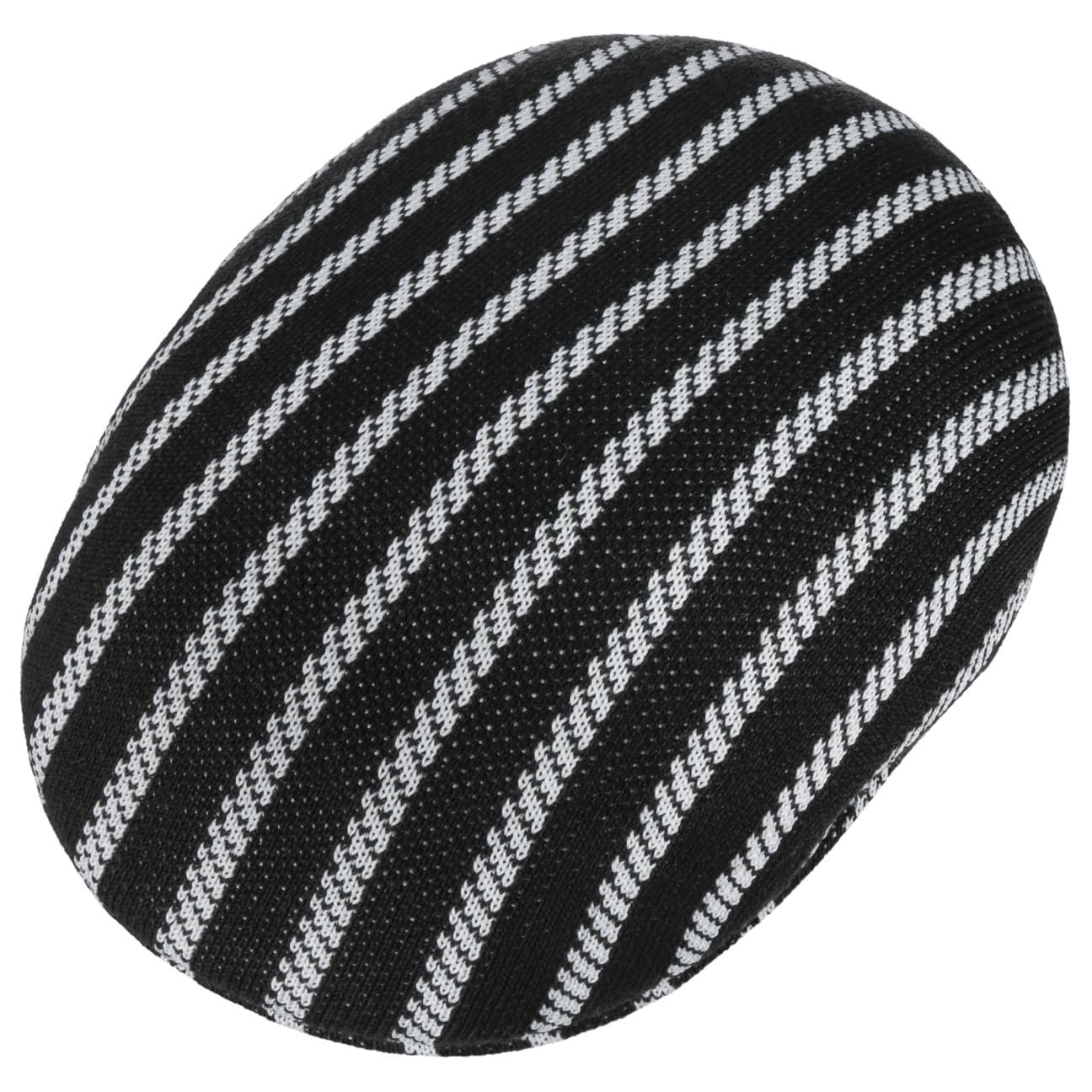 Twist Stripe 504 Flat Cap by Kangol