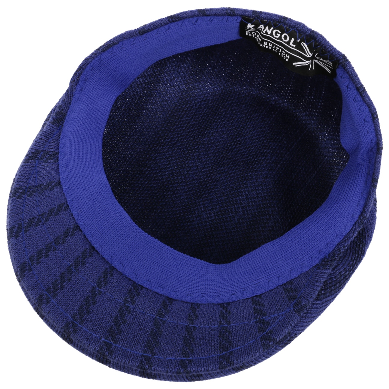 Twist Stripe 504 Flat Cap by Kangol