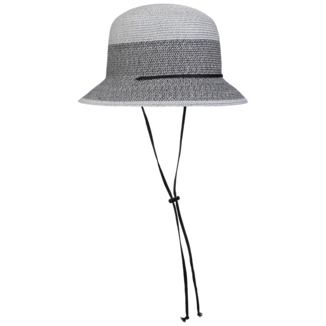 Twotone Cloth Hat With UV Protection by Mayser - nature-blue - Damen - Size: M (57-58 cm)
