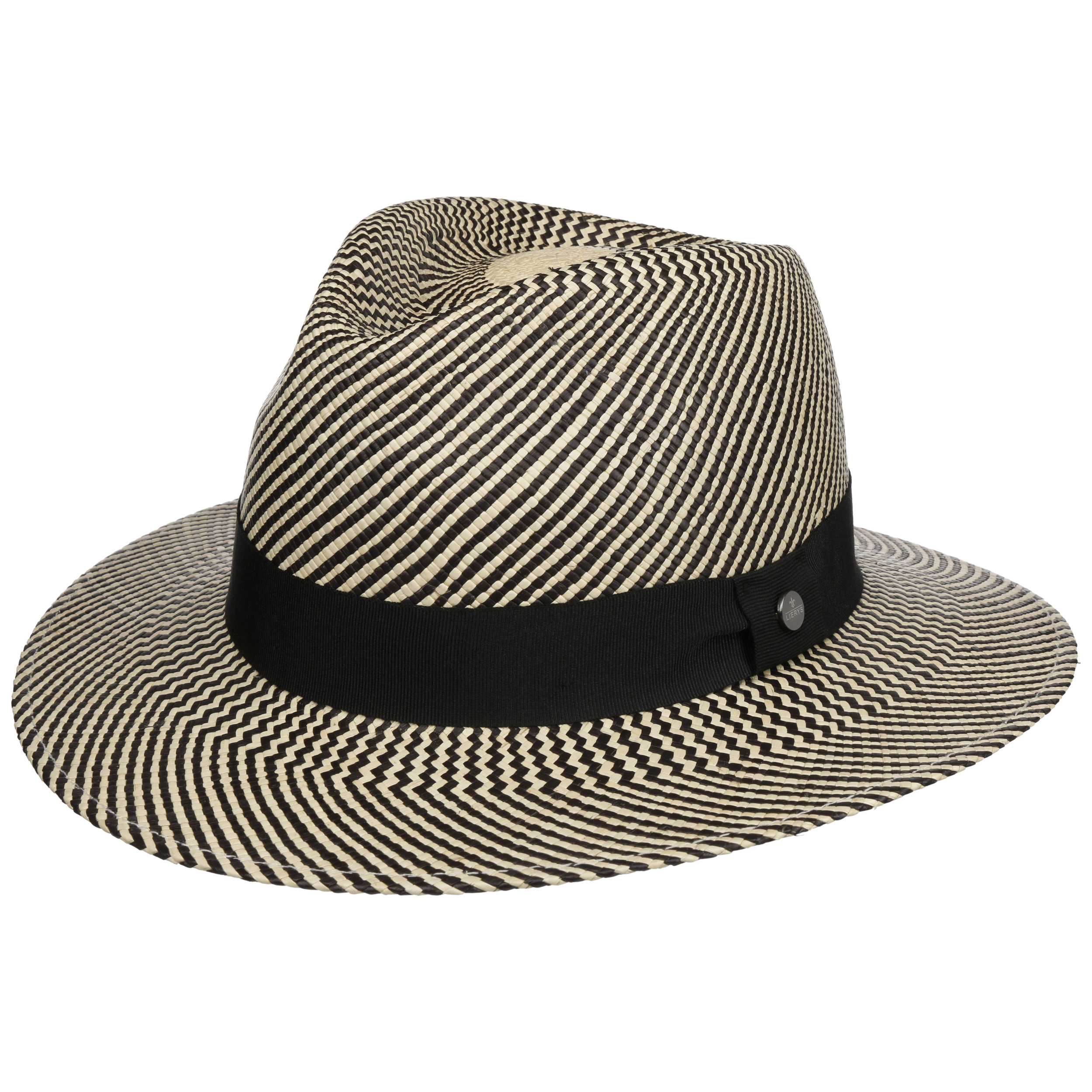 two tone panama hat