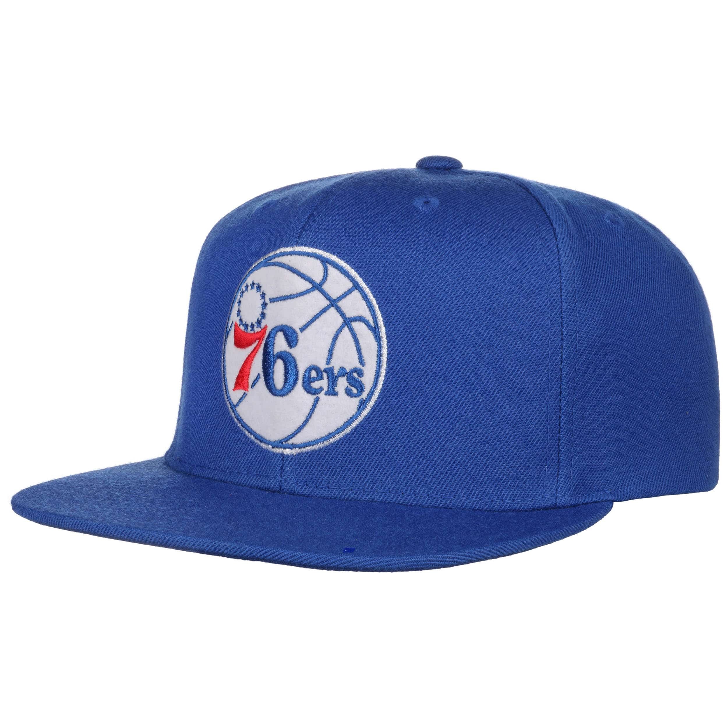 Under Visor 76ers Cap By Mitchell Ness Shop Hats Beanies Caps Online Hatshopping Co Uk