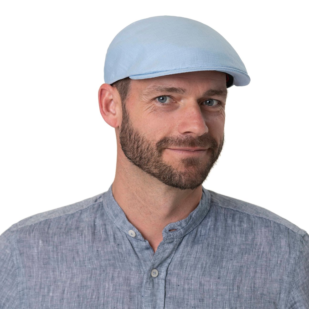 Uni Linen Flat Cap by Lierys £71.95