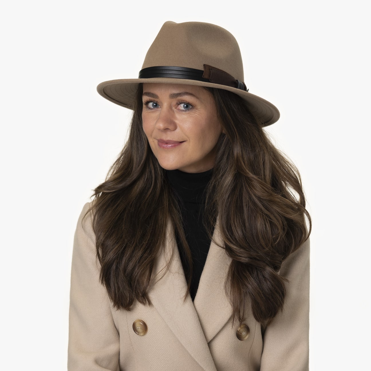 Uni Traveller Wool Hat with Leather Band by Lierys - £85.95