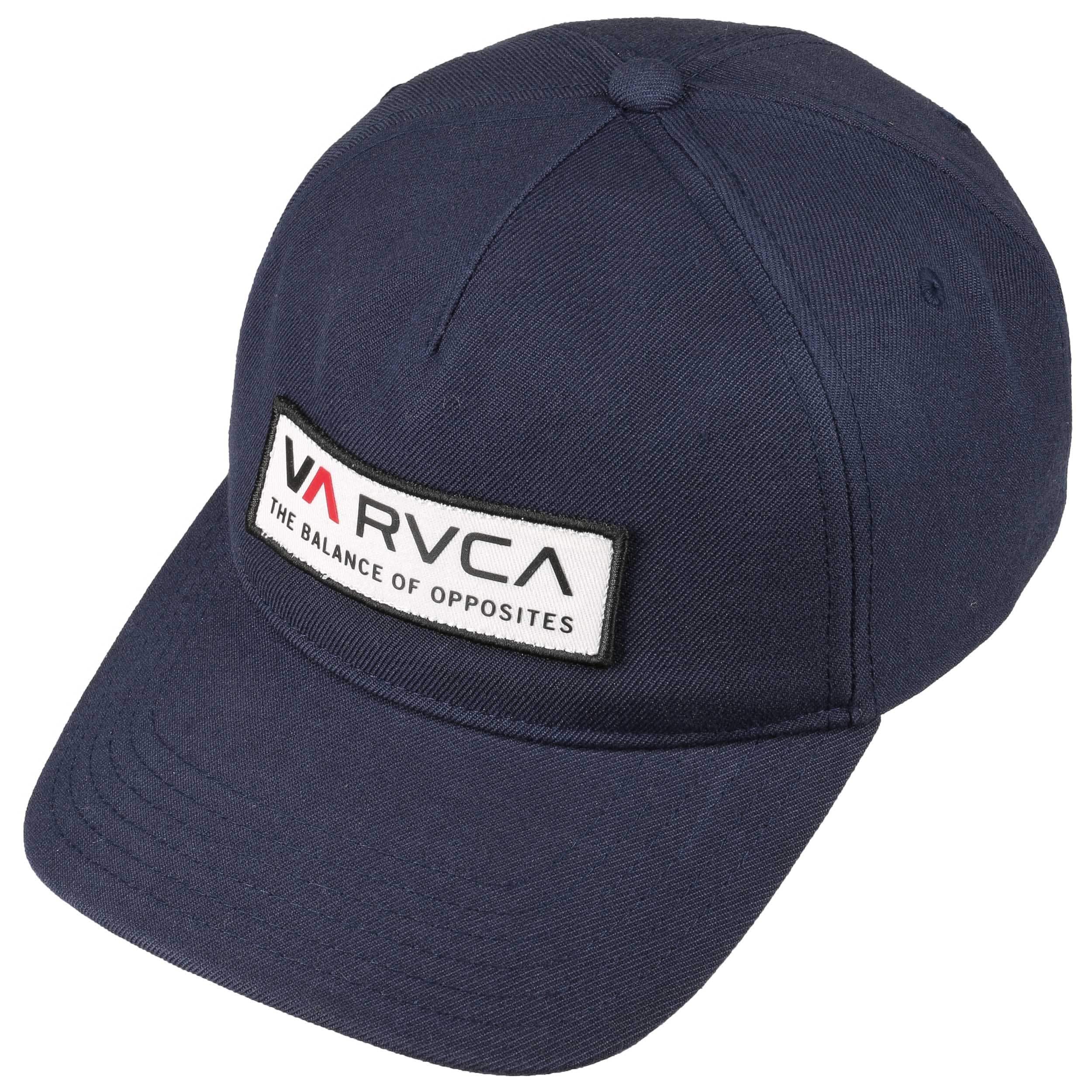 RVCA Men's Adjustable Snapback Hat - Structured Mid-Fit Cap With Embroidered Logo - View #10