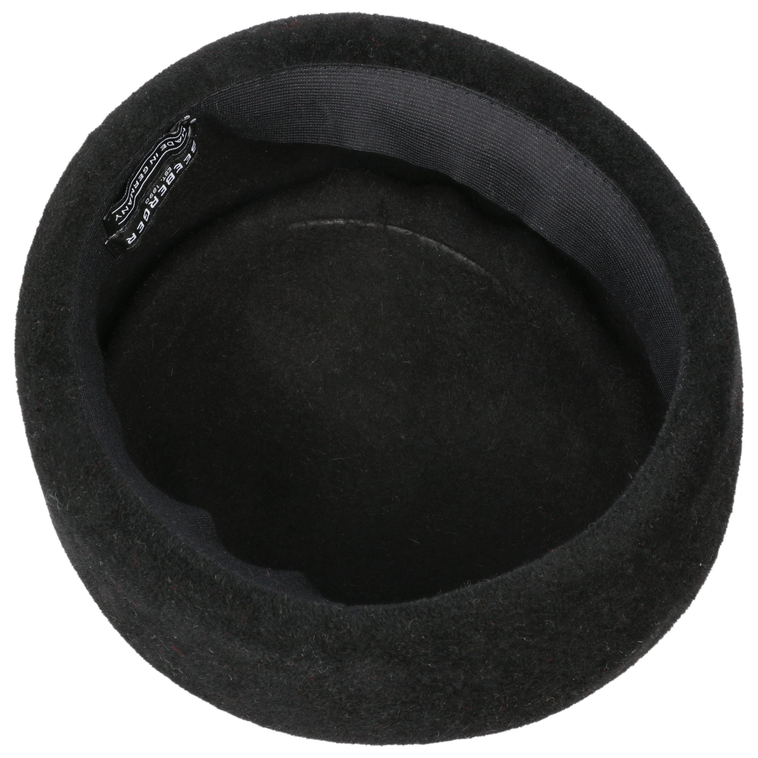 Velvety Pillbox Hat by Seeberger > Shop Hats, Beanies & Caps online