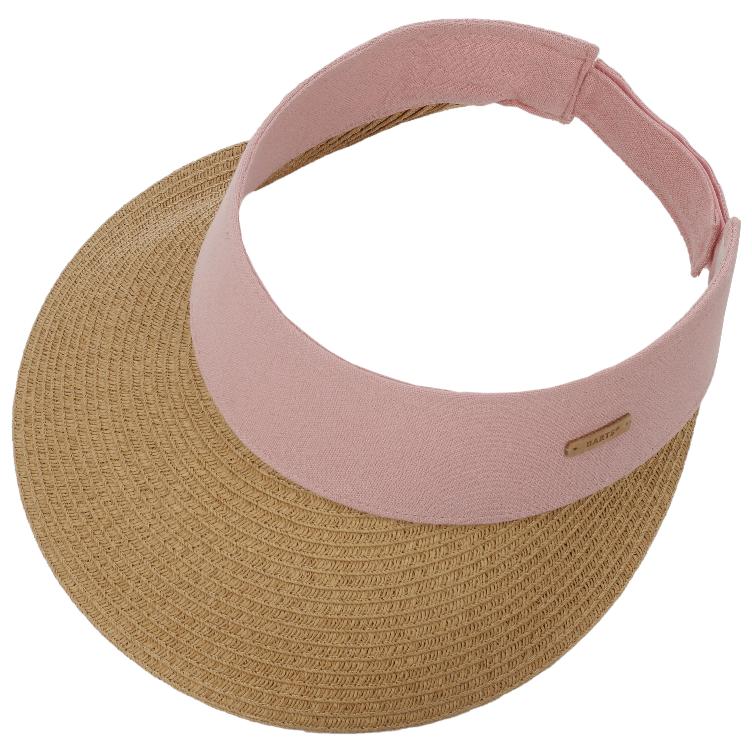 Accessories Hats & Caps Sun Hats & Visors Visors Small brown leather visor eye shade 