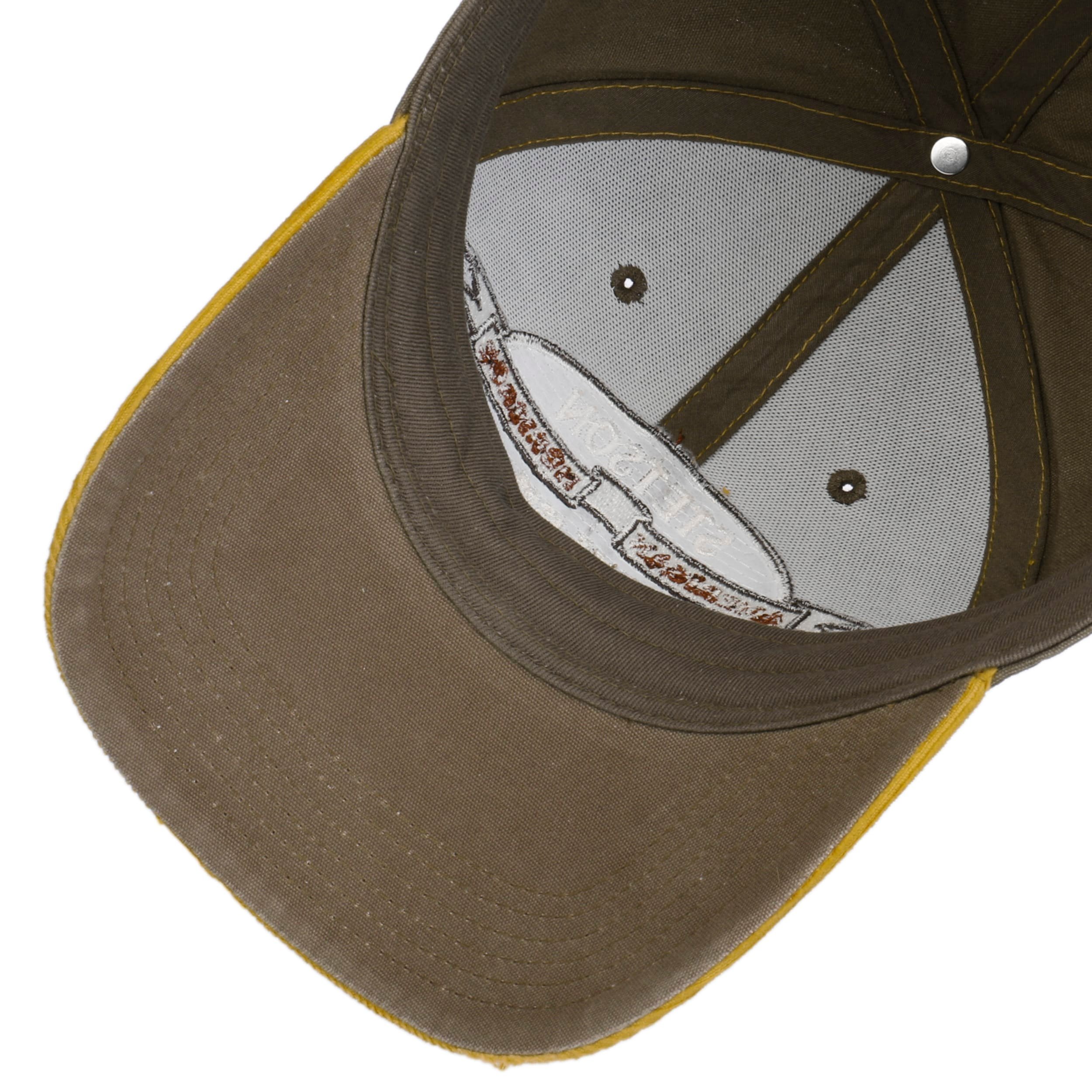 Stetson Distressed With Contrast Yoke (Brown) - Men's Suede Vest