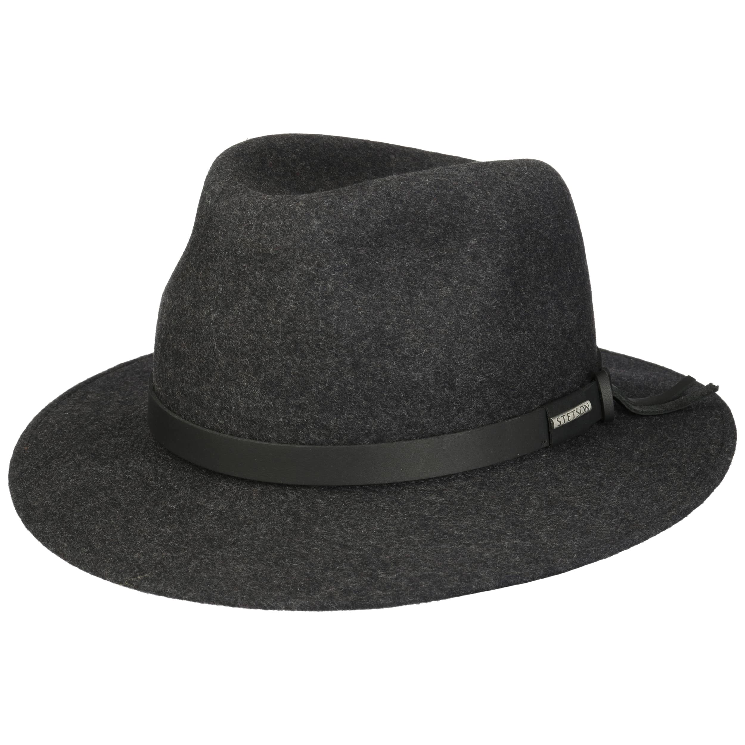 Wool Traveller Hat with Ear Flaps by Stetson