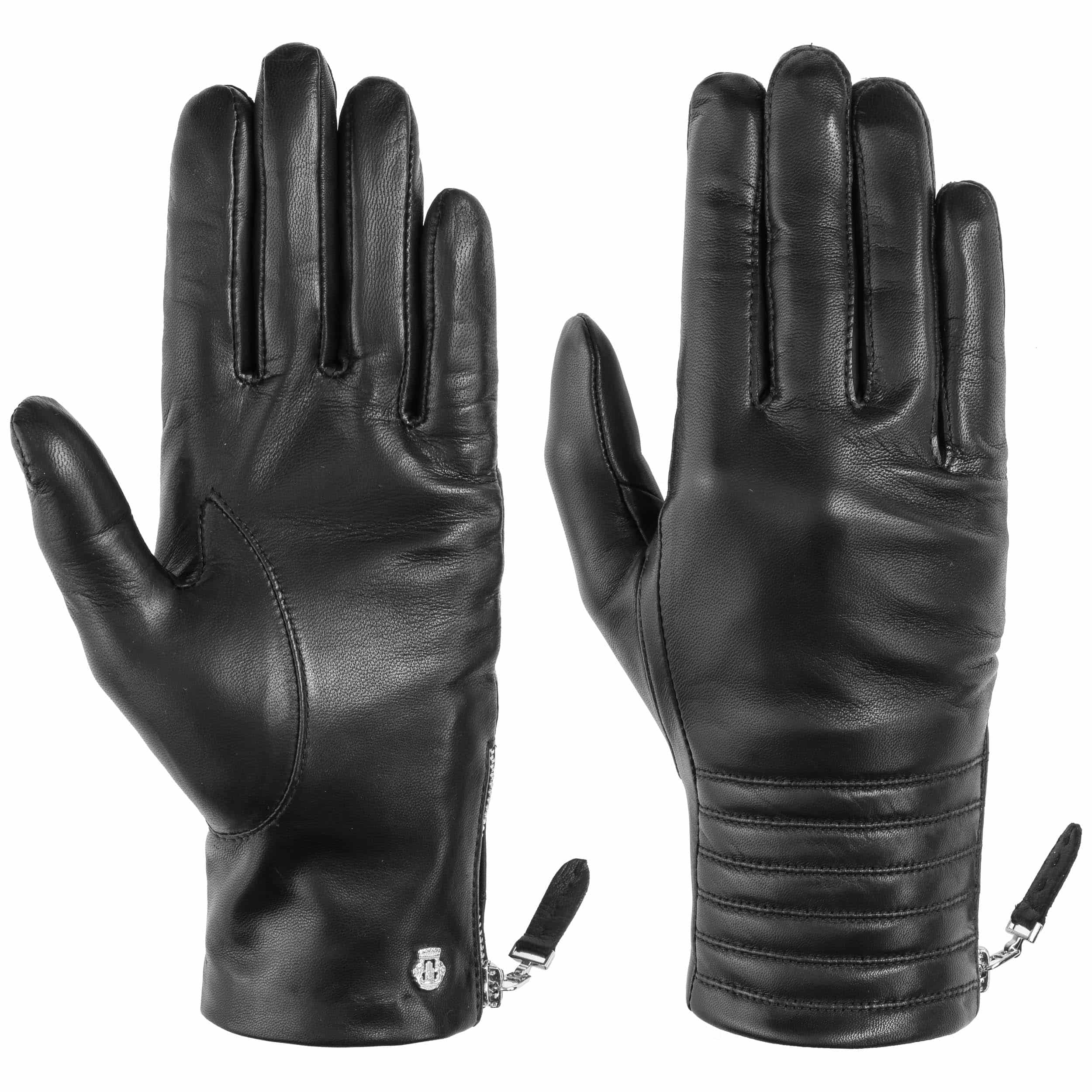 Wrist Zip Leather Gloves by Roeckl 89,95