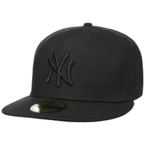 59Fifty Black on Black Yankees Cap by New Era - &pound;37.95