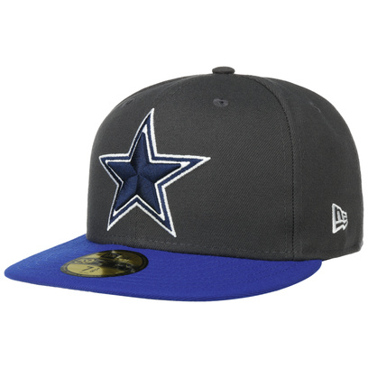 Dallas Cowboys Fitted New Era 59Fifty City Cluster Cap Hat Navy