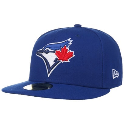 Men's New Era White Toronto Blue Jays Neon Eye 59FIFTY Fitted Hat