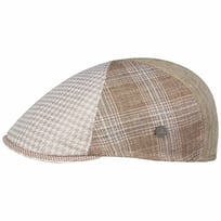 6 Panel Patchwork Flat Cap by Lierys - &pound;69.95