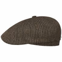 8 Panel Carston Flat Cap by Stetson - &pound;99.00