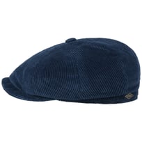 8 Panel Corduroy Flat Cap by JJ Hats - &pound;77.95