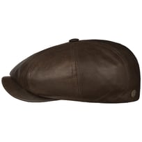 8 Panel Goat Nappa Flat Cap by Balmoral - &pound;105.95