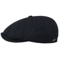 8 Panel Heringbone Wool Flat Cap by JJ Hats - &pound;86.95