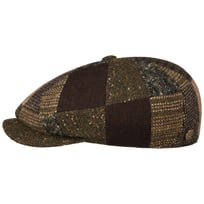 8 Panel Patchwork Flat Cap by Balmoral - &pound;68.95