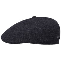 8 Panel Selton Wool Flat Cap by Stetson - &pound;119.00