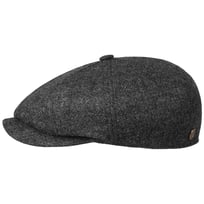 8 Panel Wool Twill Flat Cap by Balmoral - &pound;77.95