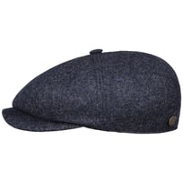 8 Panel Wool Twill Flat Cap by Balmoral - &pound;78.95
