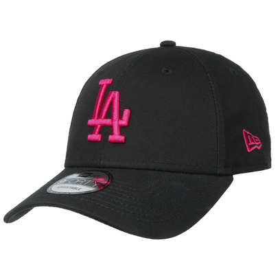New Era Los Angeles Dodgers League Essential Black Pink Edition 59Fifty  Fitted Hat