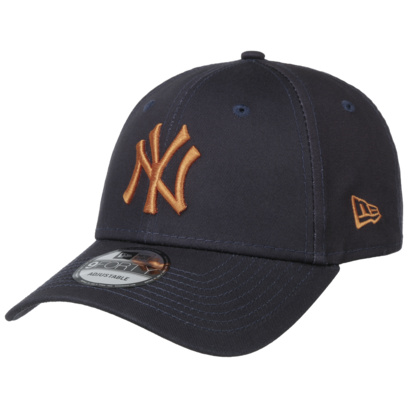 New Era Curved Brim Women 9FORTY Monogram New York Yankees MLB Brown  Adjustable Cap