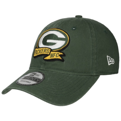 NFL New Era 9Forty 940 League Heather Grey Green Bay Packers Hat