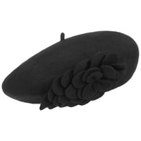 Agris Flower Wool Basque Beret by Lierys - &pound;70.95