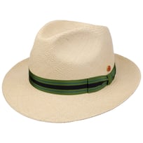 Albenga Green Stripes Panama Hat by Mayser - &pound;175.95