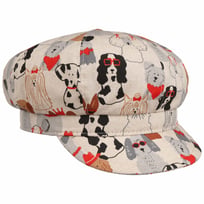 Allover Dogs Newsboy Cap by Lierys - &pound;52.95