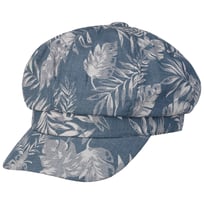 Allover Leaves Newsboy Cap by Lipodo - &pound;21.95