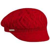 Annelie Knit Newsboy Cap by Seeberger - &pound;26.95