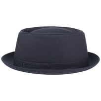 Athens Cotton Pork Pie Hat by Stetson - &pound;89.00
