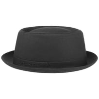 Athens Cotton Pork Pie Hat by Stetson - &pound;89.00