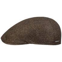 Bardsey Cashmere Flat Cap by Stetson - &pound;199.00