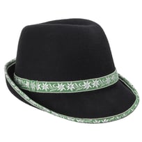 Bavarian Hat with Edelweiss Trim - &pound;44.95