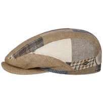 Belfast Patchwork Flat Cap by JJ Hats - &pound;69.95