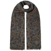 Belsay Paisley Wool Scarf by Stetson - &pound;79.00